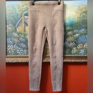 SPANX Faux Suede High Rise Leggings Women's Medium